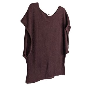 CAbi Burgundy Dolman Sleeve Sweater #0088